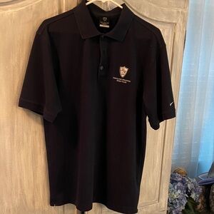 Nike Dri-Fit Highland Meadows Golf Club Polo- Navy